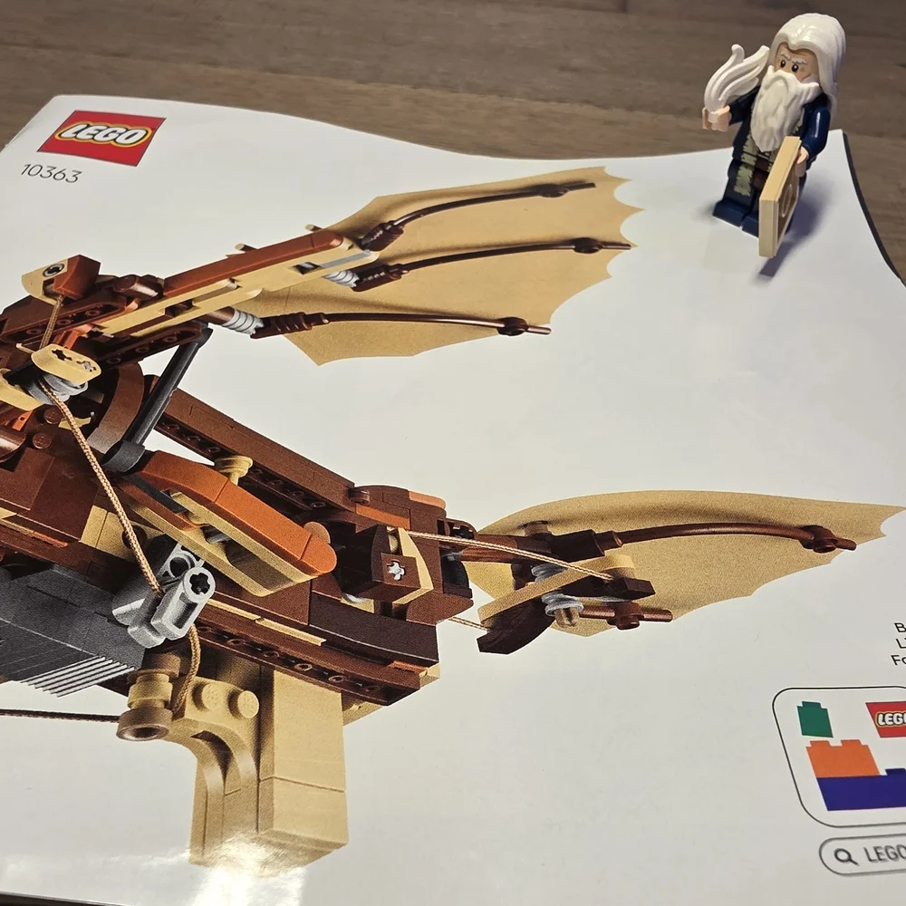 LEGO Icons Set 10363 – Leonardo da Vinci’s Flying Machine - Picture 6 of 8